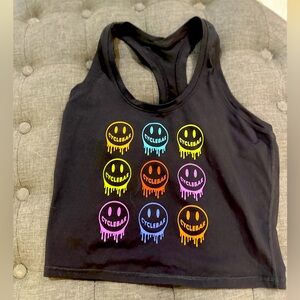 Cute Smile CB crop tank
